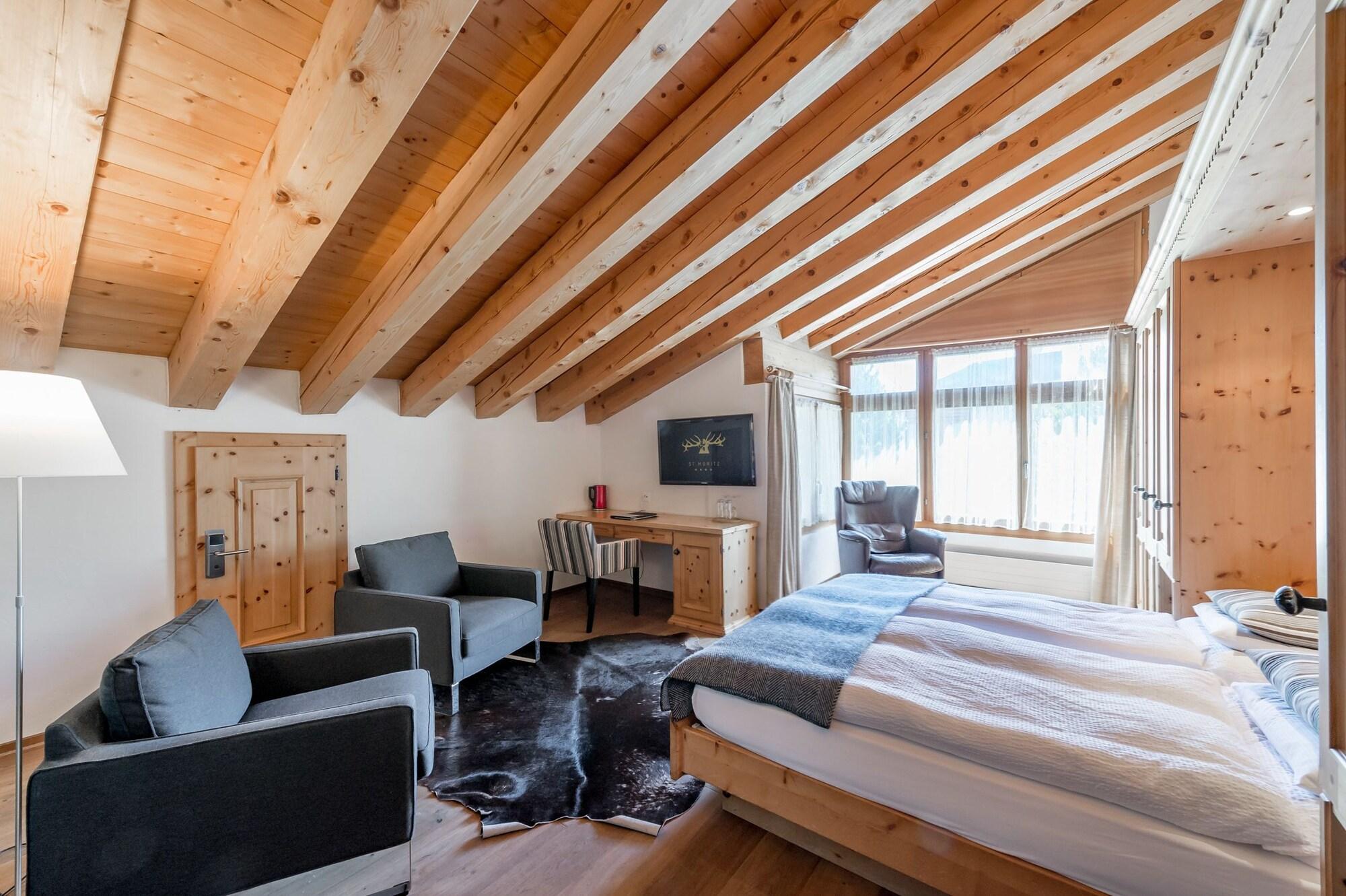 Boutique Hotel Cervus เซนต์โมริตส์ ภายนอก รูปภาพ